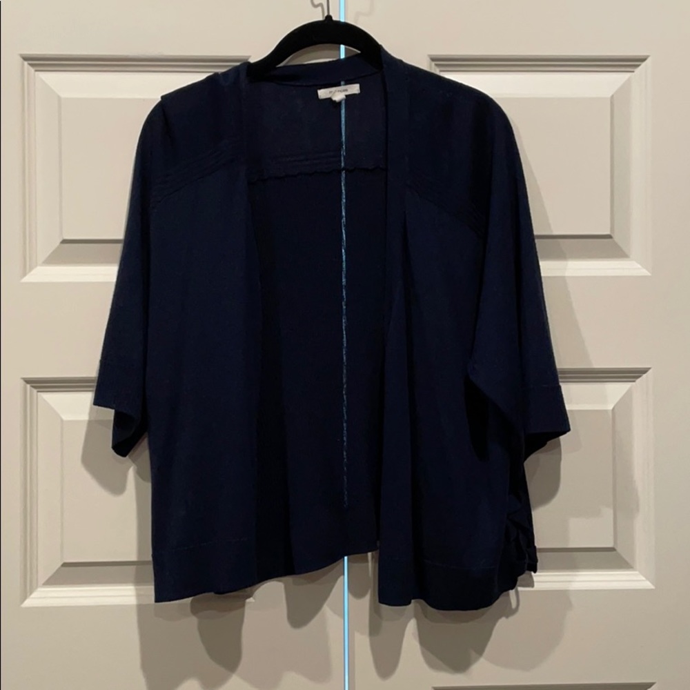 Navy Blue Cardigan